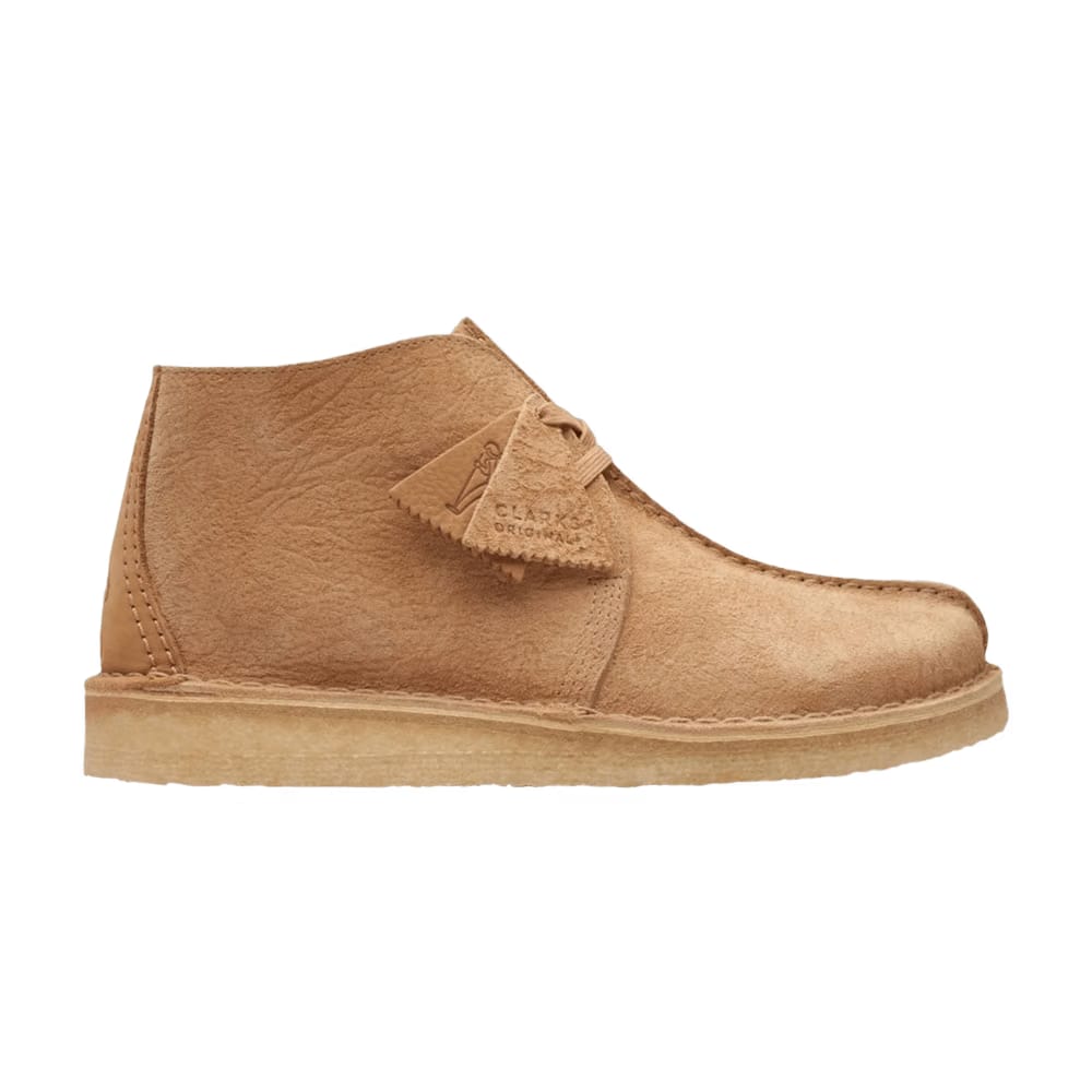 Clarks Desert Trek High Light Tan Leather