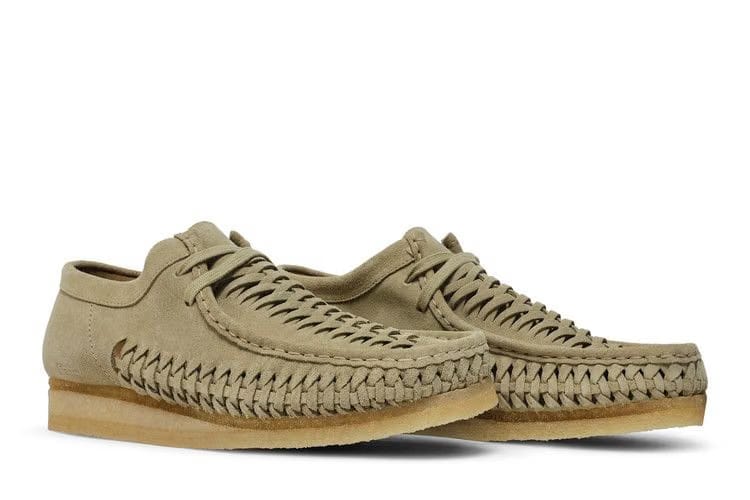 Supreme x Clarks Woven Wallabee Tan