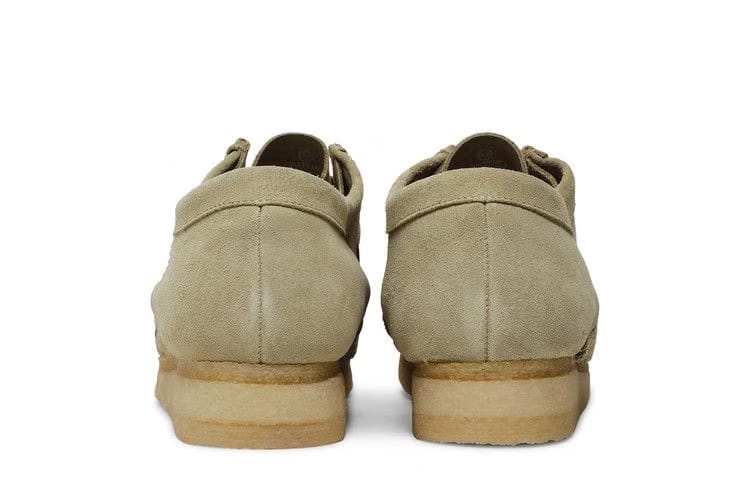 Supreme x Clarks Woven Wallabee Tan