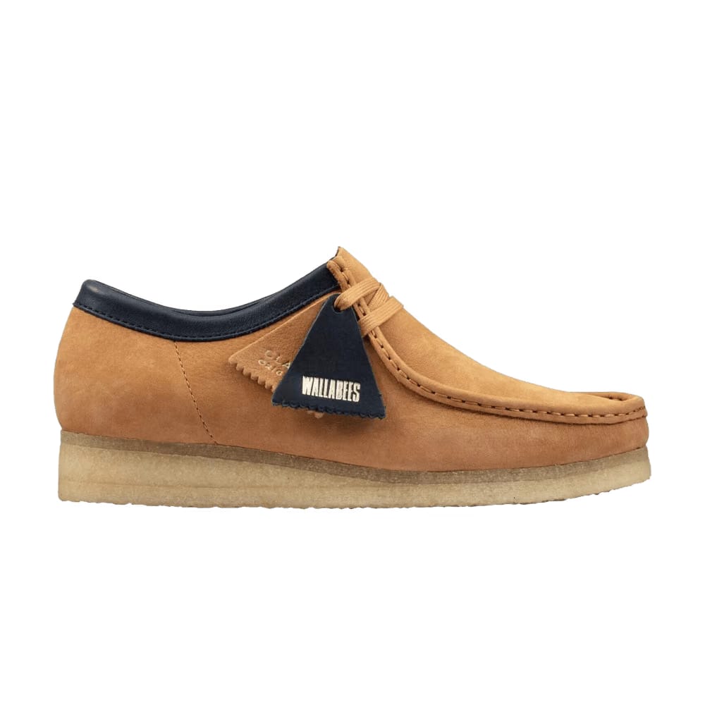 Clarks Wallabee Light Tan Nubuck
