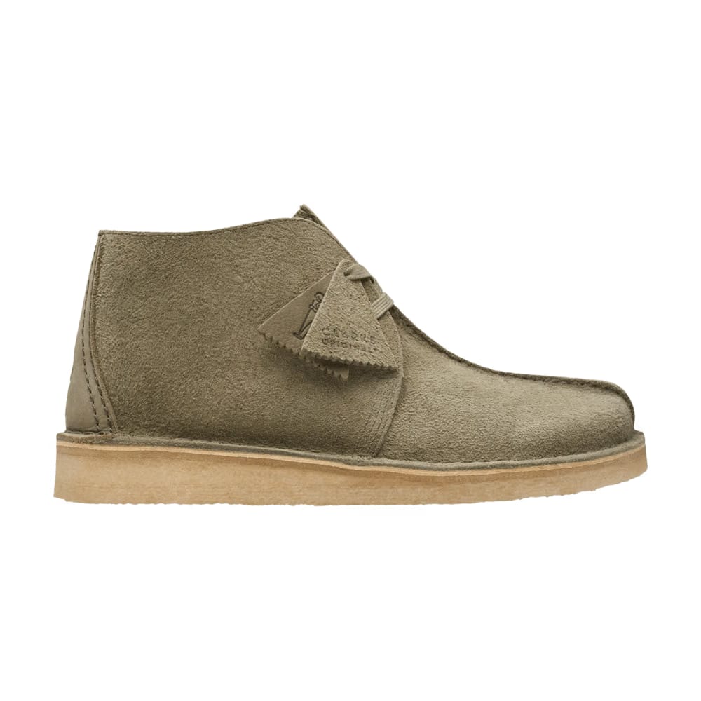 Clarks Desert Trek High Forest Green Suede