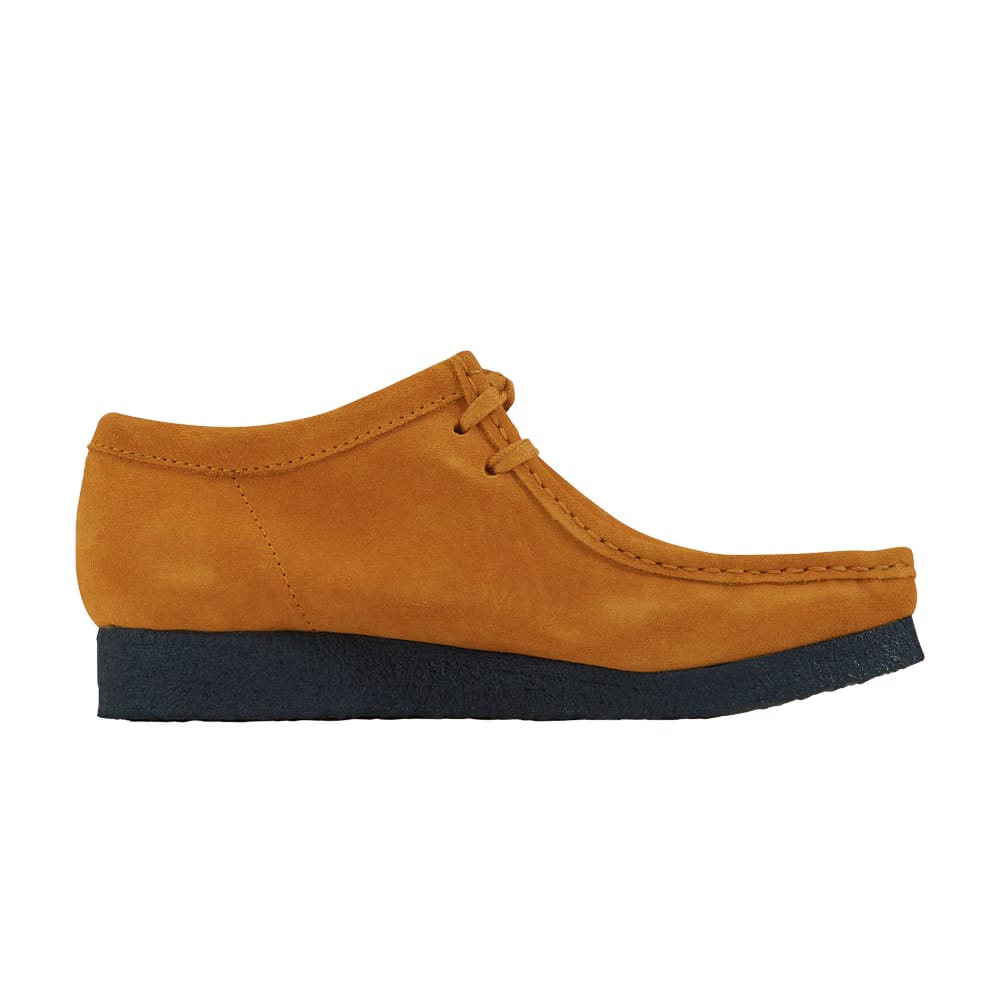 Clarks Wallabee Yellow Blue