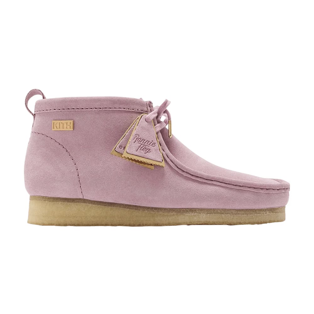 Ronnie Fieg x Clarks Wallabee Boot Dusty Rose