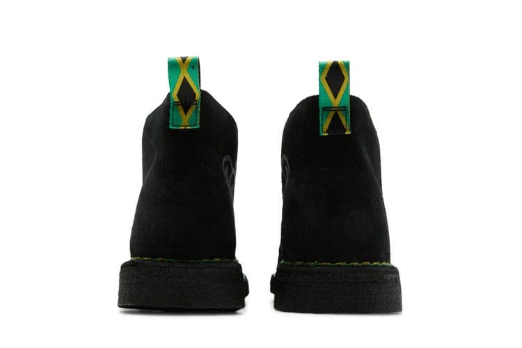 Jamaica x Clarks Desert Boot Black