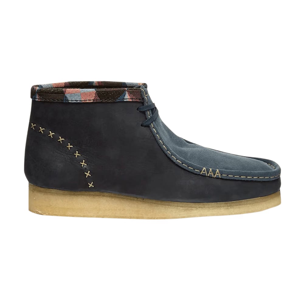 END. x Clarks Wallabee Boot Artisan Craft Pack - Navy Interest