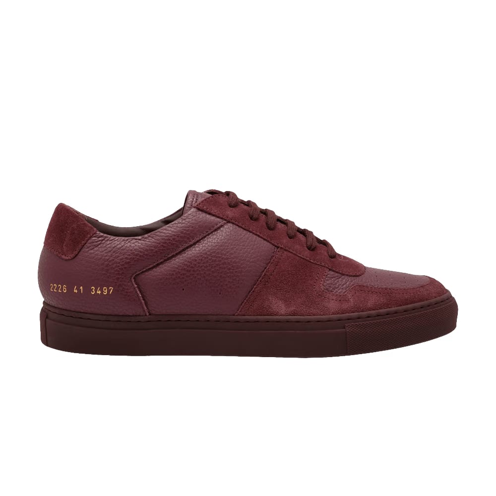 Common Projects Bball Low Premium Bordeaux