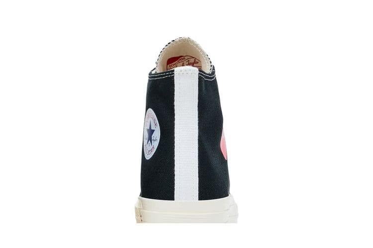 Comme des Garçons PLAY x Converse Chuck 70 High Small Red Heart - Black