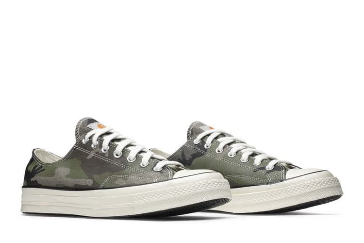 Carhartt WIP x Converse Chuck 70 Low Green Camo