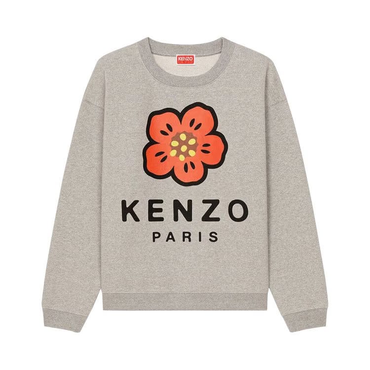 Kenzo Broke Flower Sweatshirt Pearl Grey