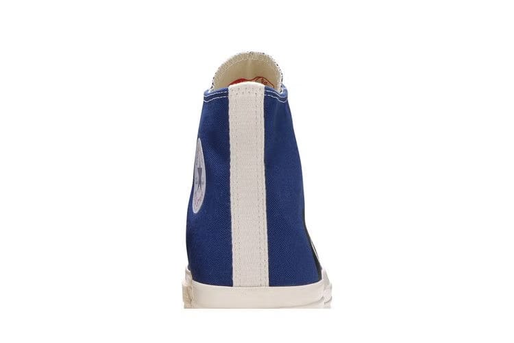 Comme des Garçons PLAY x Converse Chuck 70 High Blue Quartz