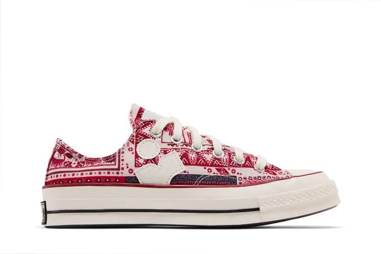 Converse Isabel Marant x Wmns Chuck 70 Low Red Bandana Scarf