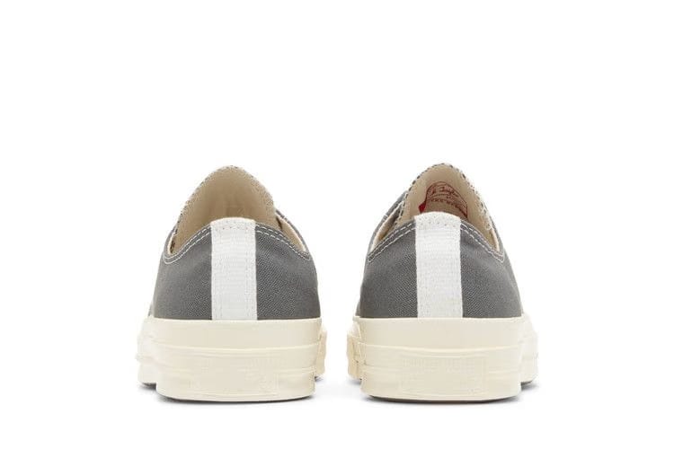 Comme des Garçons PLAY x Converse Chuck 70 Low Steel Gray