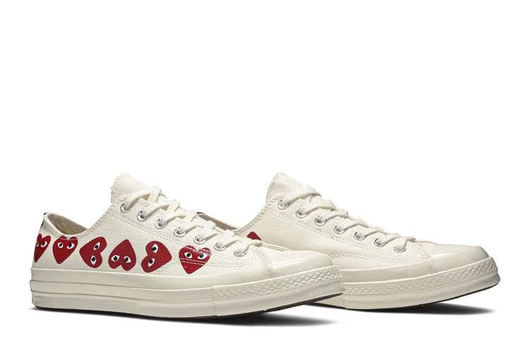 Comme des Garçons Play x Converse Chuck 70 Low Top Multi Heart