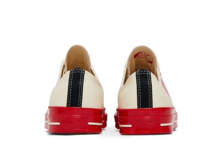 Converse Comme des Garçons Play x Chuck 70 Low Pristine Red