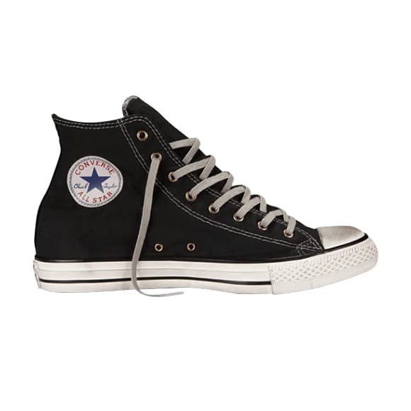 Converse Chuck Taylor All Star Well Worn Canvas Hi Black