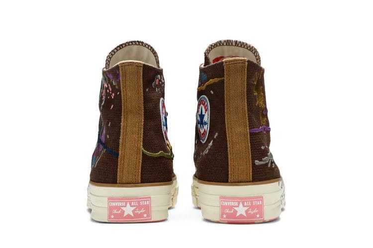 Bandulu x Converse Chuck 70 High Paint Splatter - Cappuccino Base