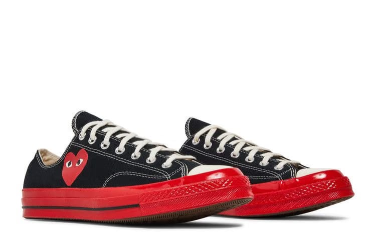 Converse Comme des Garçons Play x Chuck 70 Low Black Red
