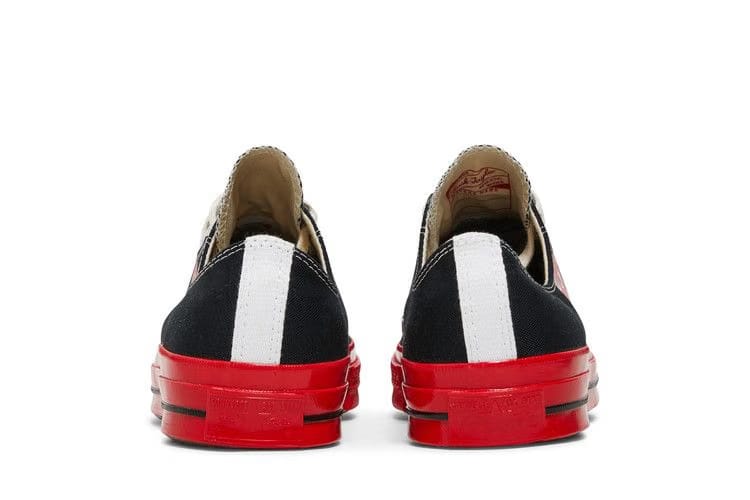 Converse Comme des Garçons Play x Chuck 70 Low Black Red