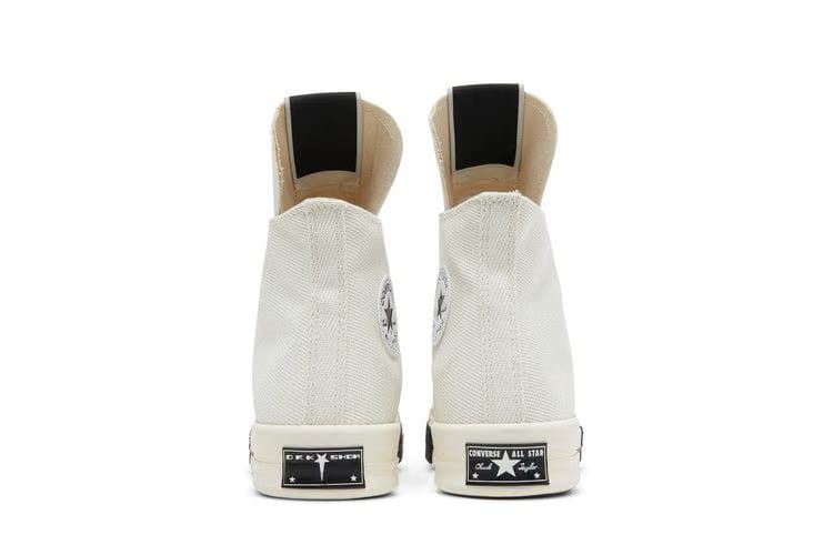 Rick Owens x Converse DRKSHDW DRKSTAR Chuck 70 High Egret