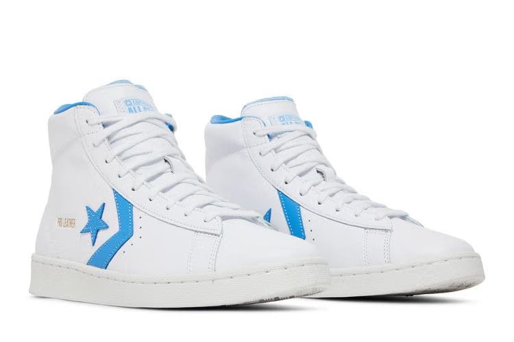 Converse Pro Leather Hi White Blue
