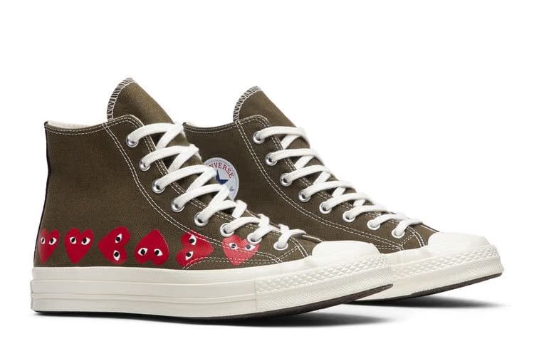 Comme des Garçons Play x Converse Chuck 70 Hi Top Multi Heart