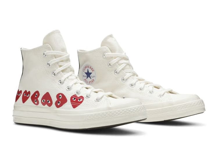 Converse Comme des Garçons Play x Chuck 70 Hi Top Multi Heart