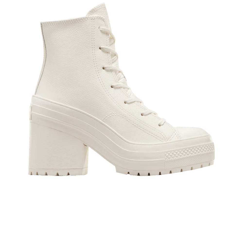 Converse Wmns Chuck 70 De Luxe Heel Leather High 'Egret'