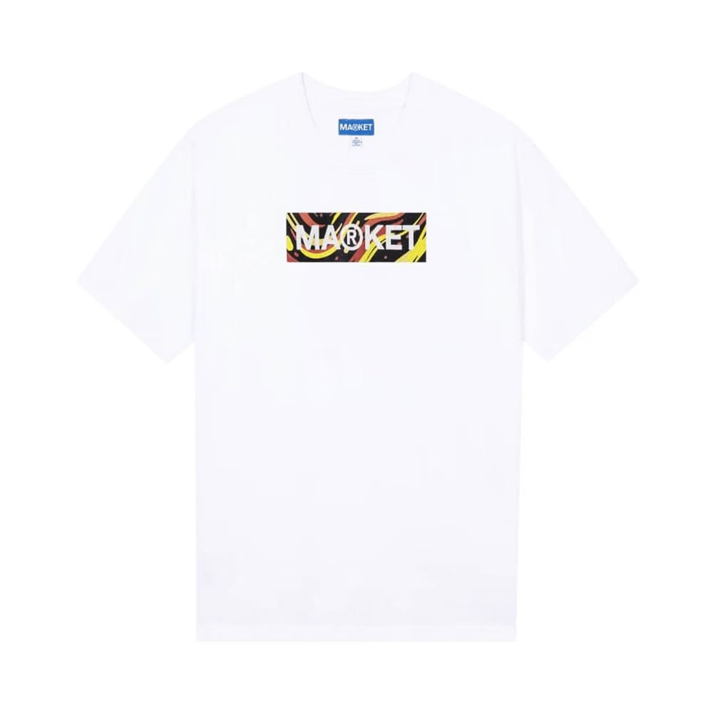 Market Bar Logo T-Shirt White