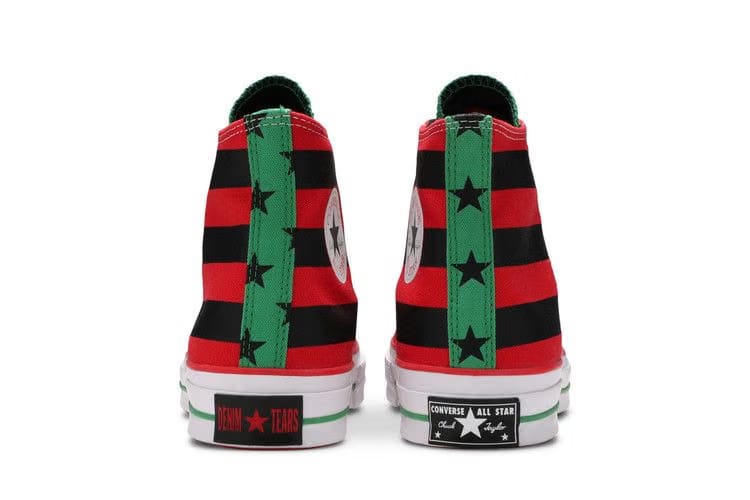 Denim Tears x Converse Chuck 70 High Pan-African Flag