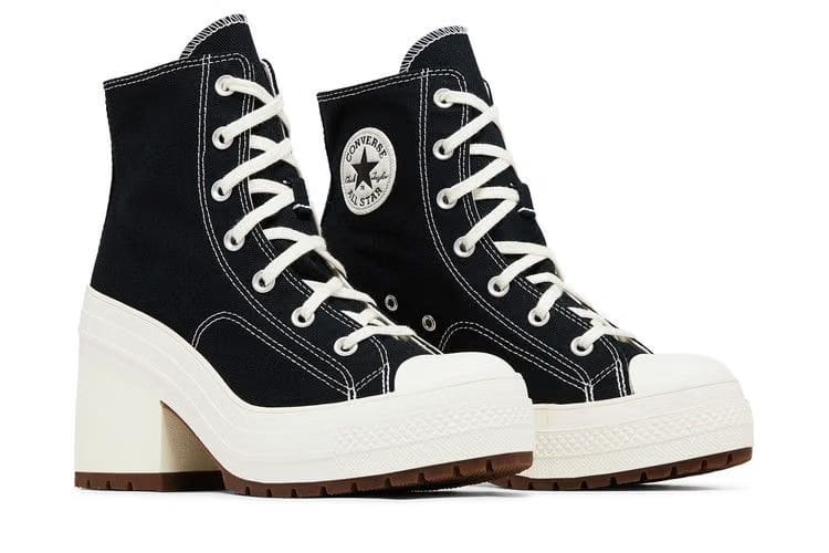Converse Chuck 70 De Luxe Heel High Black Egret
