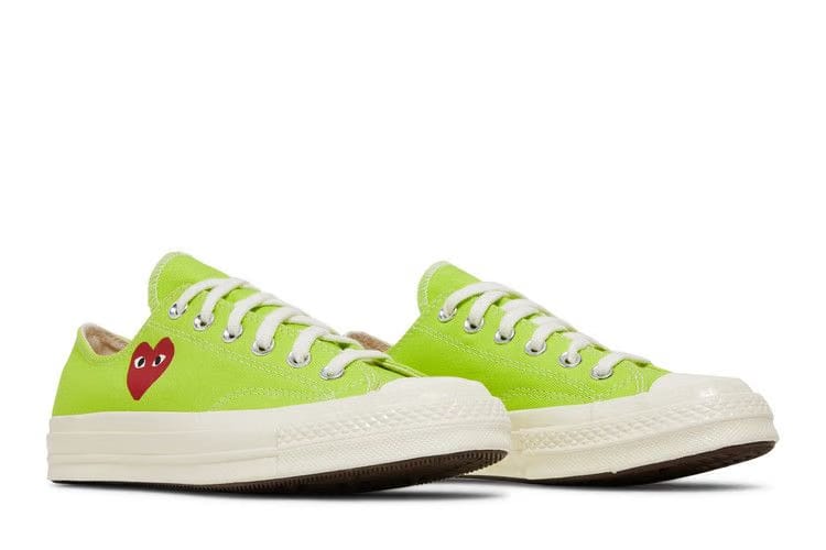 Comme des Garçons PLAY x Converse Chuck 70 Low Bright Green