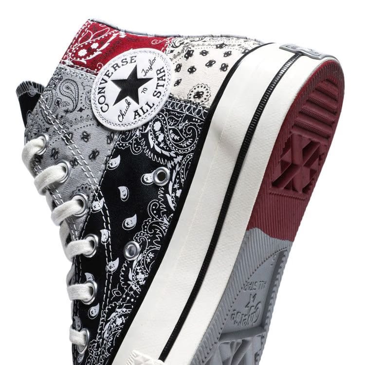 Converse Offspring x Chuck 70 High Paisley Patchwork