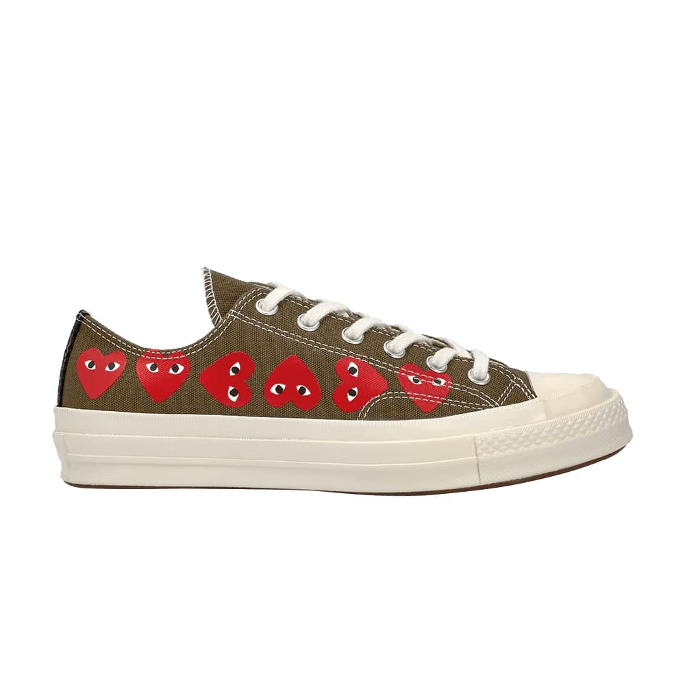 Converse Comme des Garçons Play x Chuck 70 Low Top Multi Heart