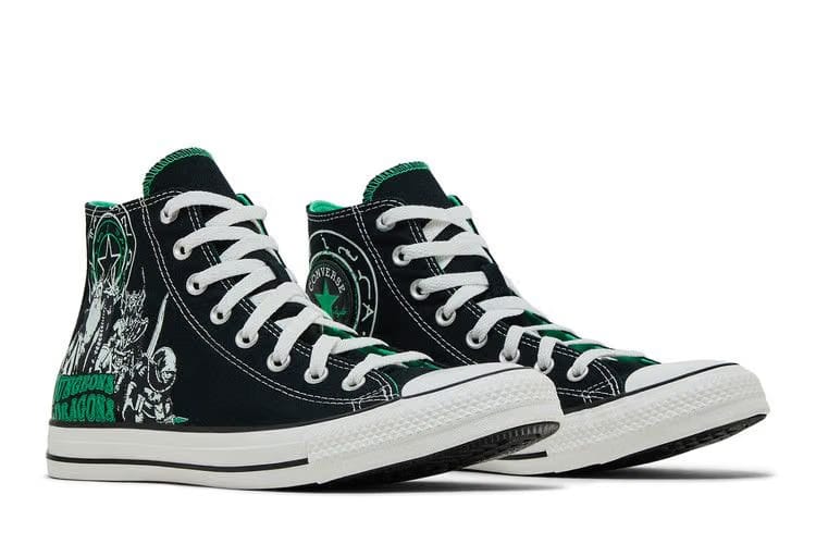 Dungeons & Dragons x Converse Chuck Taylor All Star High Black Green