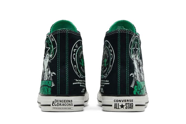 Dungeons & Dragons x Converse Chuck Taylor All Star High Black Green