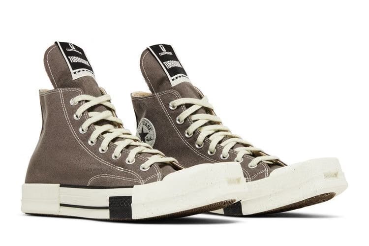 Rick Owens x Converse TURBODRK Chuck 70 Laceless Iron