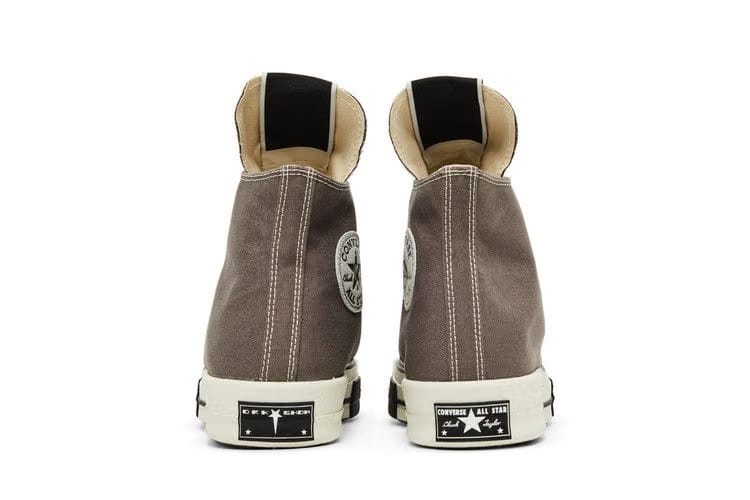 Rick Owens x Converse TURBODRK Chuck 70 Laceless Iron