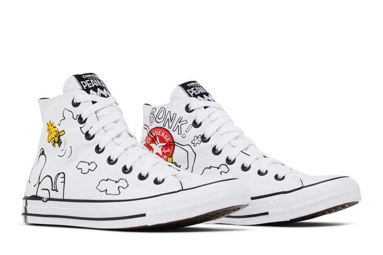 Peanuts x Converse Chuck Taylor All Star High Snoopy and Woodstock
