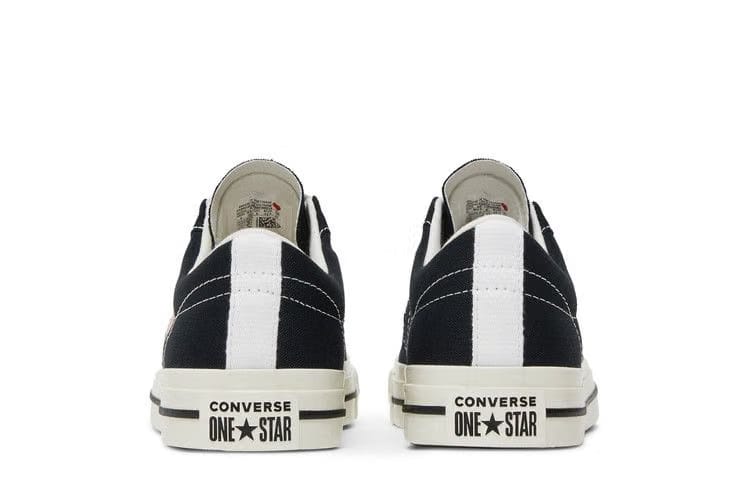 Comme des Garçons Play x Converse One Star Black White