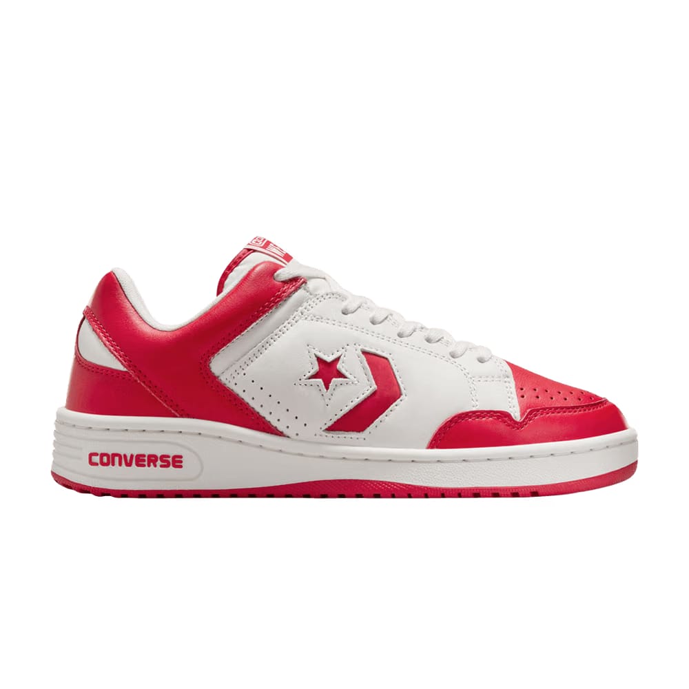 Converse Weapon Low Red Vintage White
