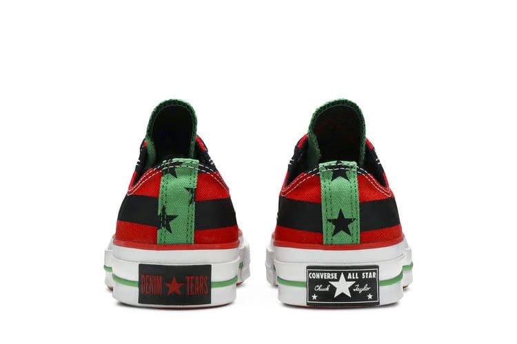 Denim Tears x Converse Chuck 70 Low Pan-African Flag
