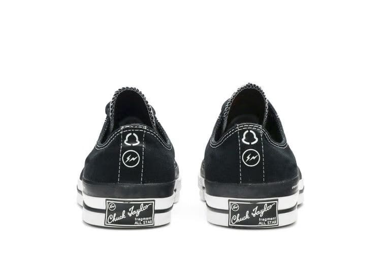 Fragment Design x Moncler x Converse Chuck 70 Low Black