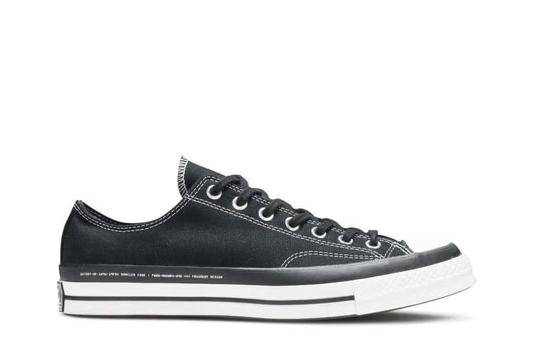 Fragment Design x Moncler x Converse Chuck 70 Low Black
