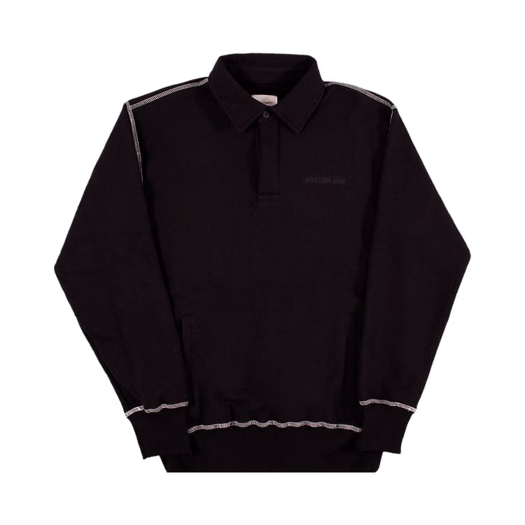 Aimé Leon Dore Rugby Shirt Jet Black