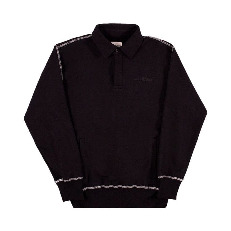 Aimé Leon Dore Rugby Shirt Jet Black
