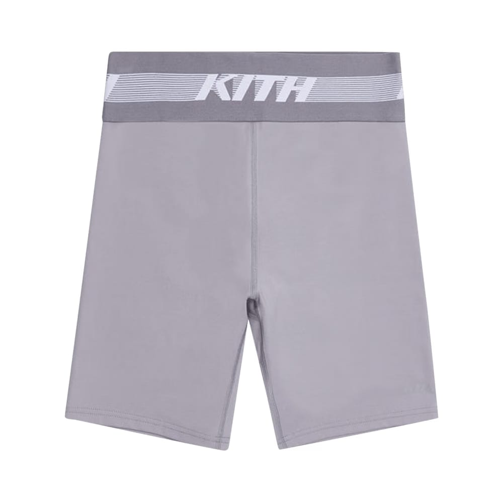 Kith Women Liz Biker Shorts Lilac Grey
