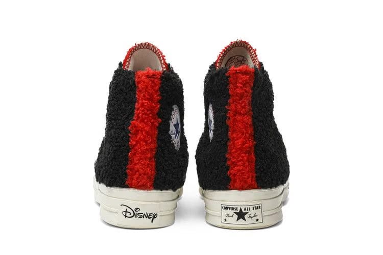 KITH x Disney x Converse Chuck 70 Fleece Mickey Mouse