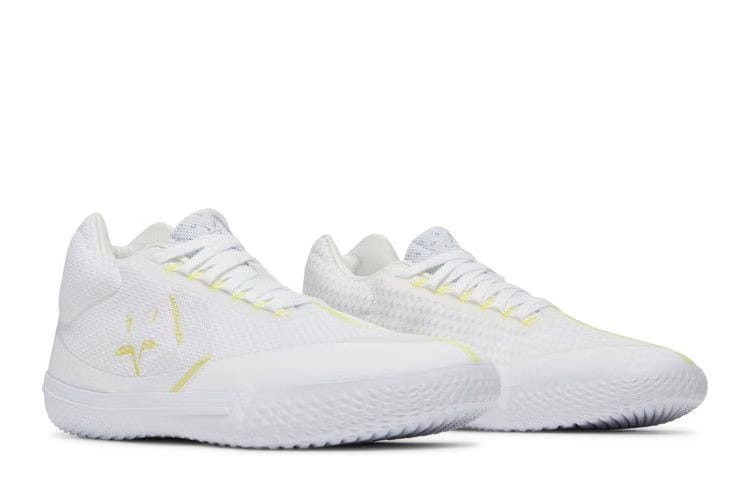 Converse All Star BB Evo Mid Hi-Vis Collection - White Fresh Yellow