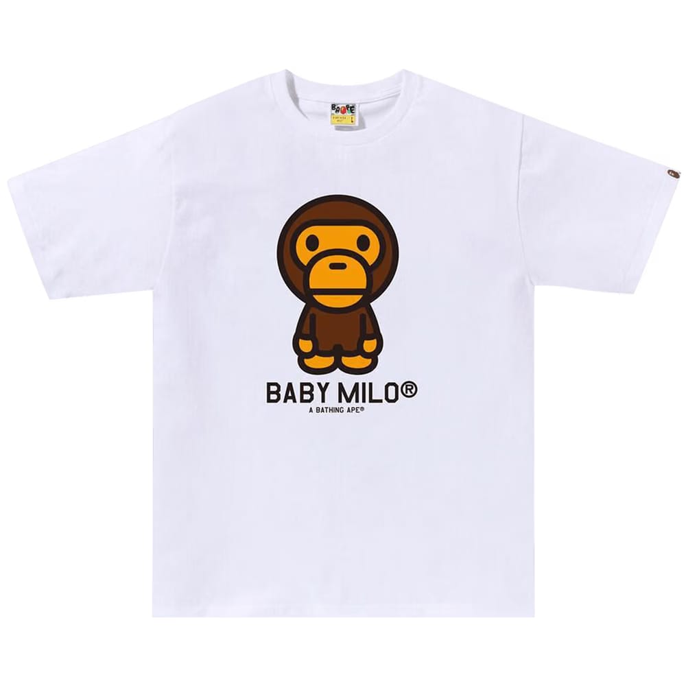 BAPE Baby Milo T-Shirt White