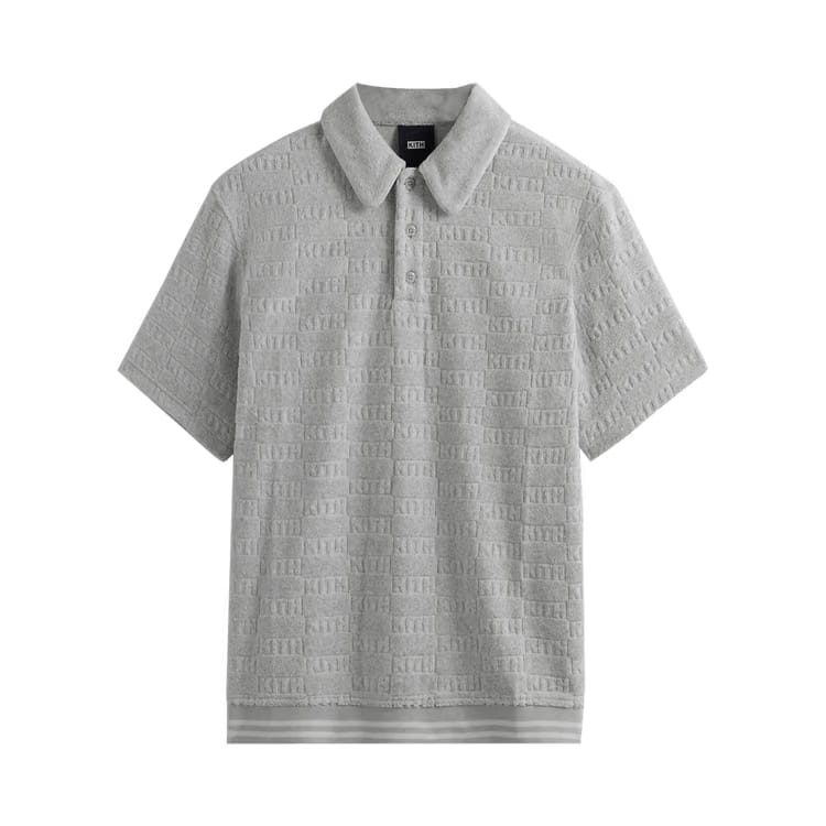 Kith Graham Polo Light Heather Grey